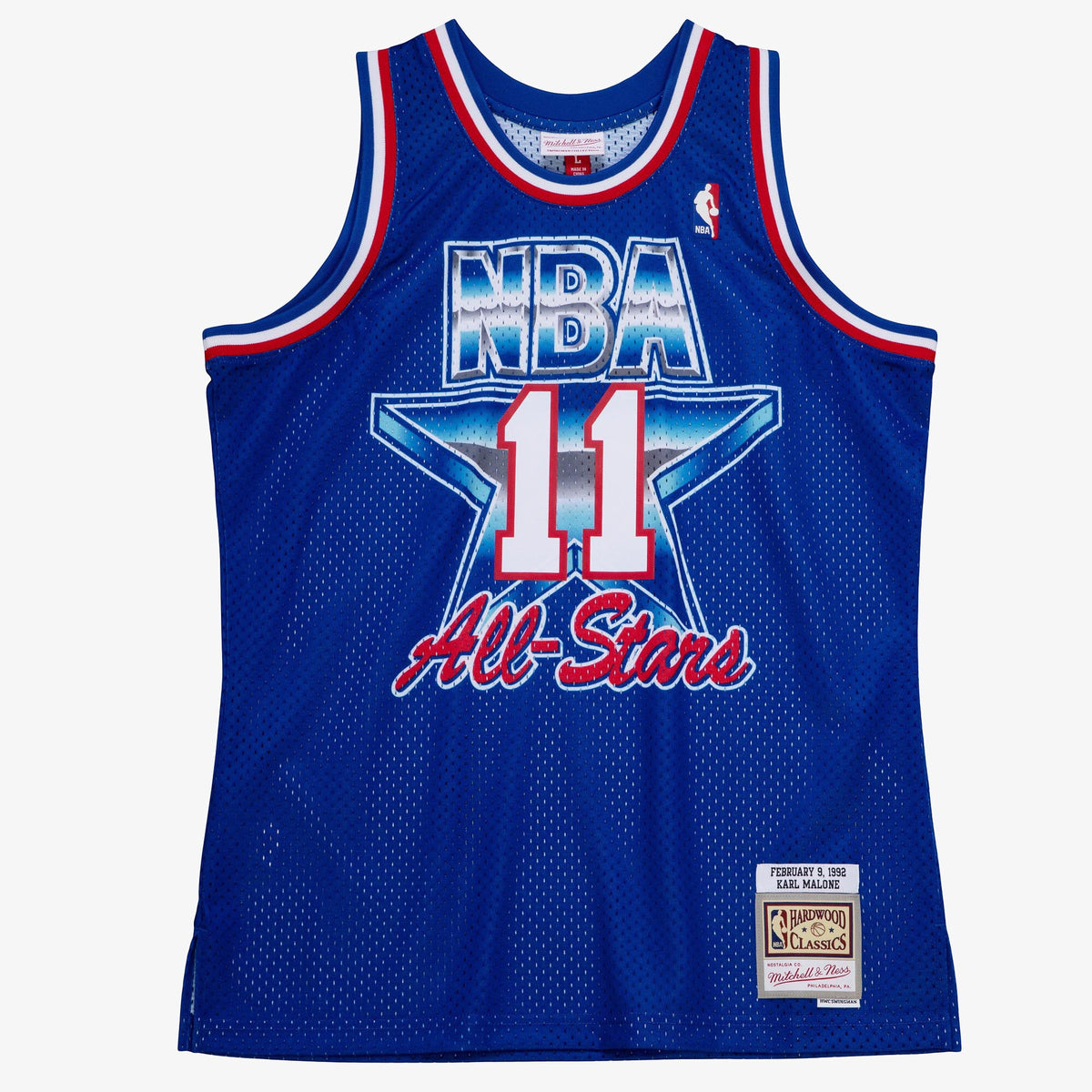 NBA All-Star West Swingman Jersey Karl Malone 1992