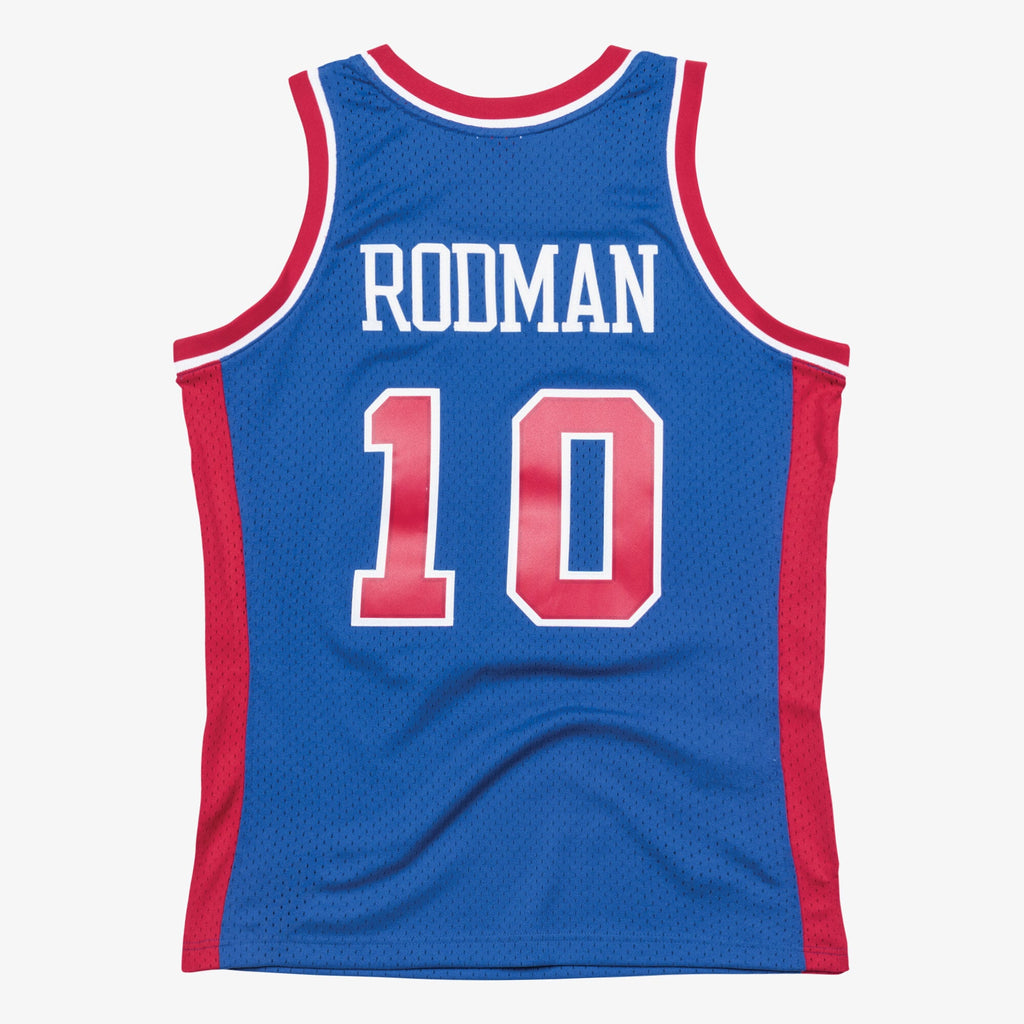 Detroit Pistons Swingman Jersey Road Dennis Rodman 1988-89