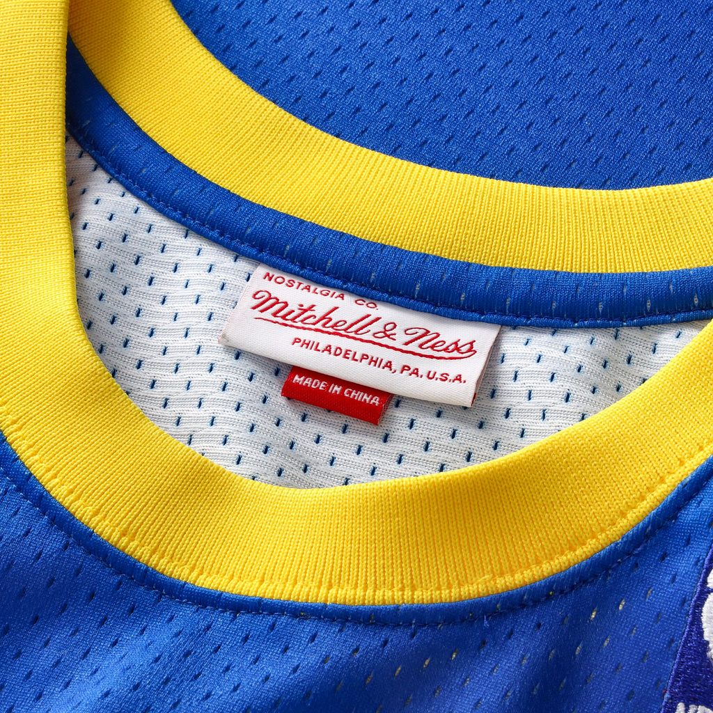 Denver Nuggets Dikembe Mutombo Authentic Jersey - Royal Blue