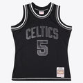 Boston Celtics Kevin Garnett 2007 Contrast 2K Swingman Jersey - Black