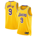 Los Angeles Lakers Icon Swingman Jersey - Gold - Bronny James - Unisex