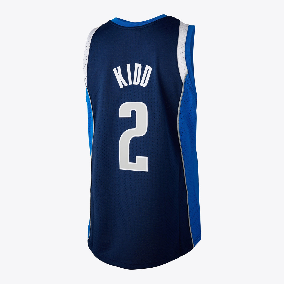 Dallas Mavericks Jason Kidd 2011 Swingman Authentic Jersey - Ash Blue