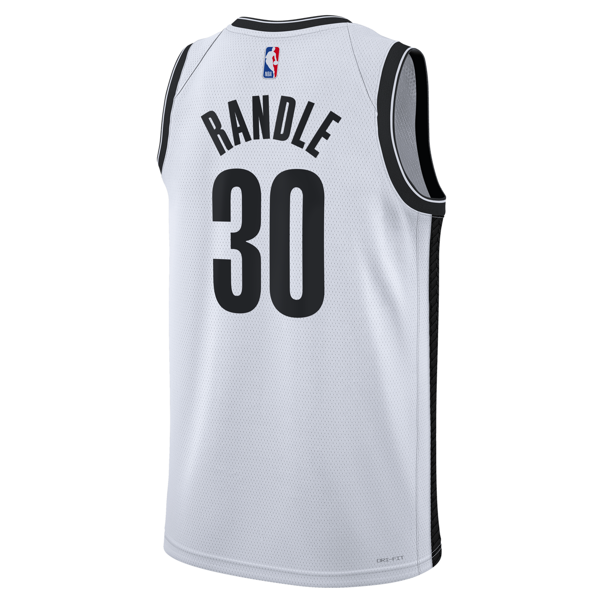 Brooklyn Nets Association Edition Swingman Jersey - White - Julius Randle - Unisex