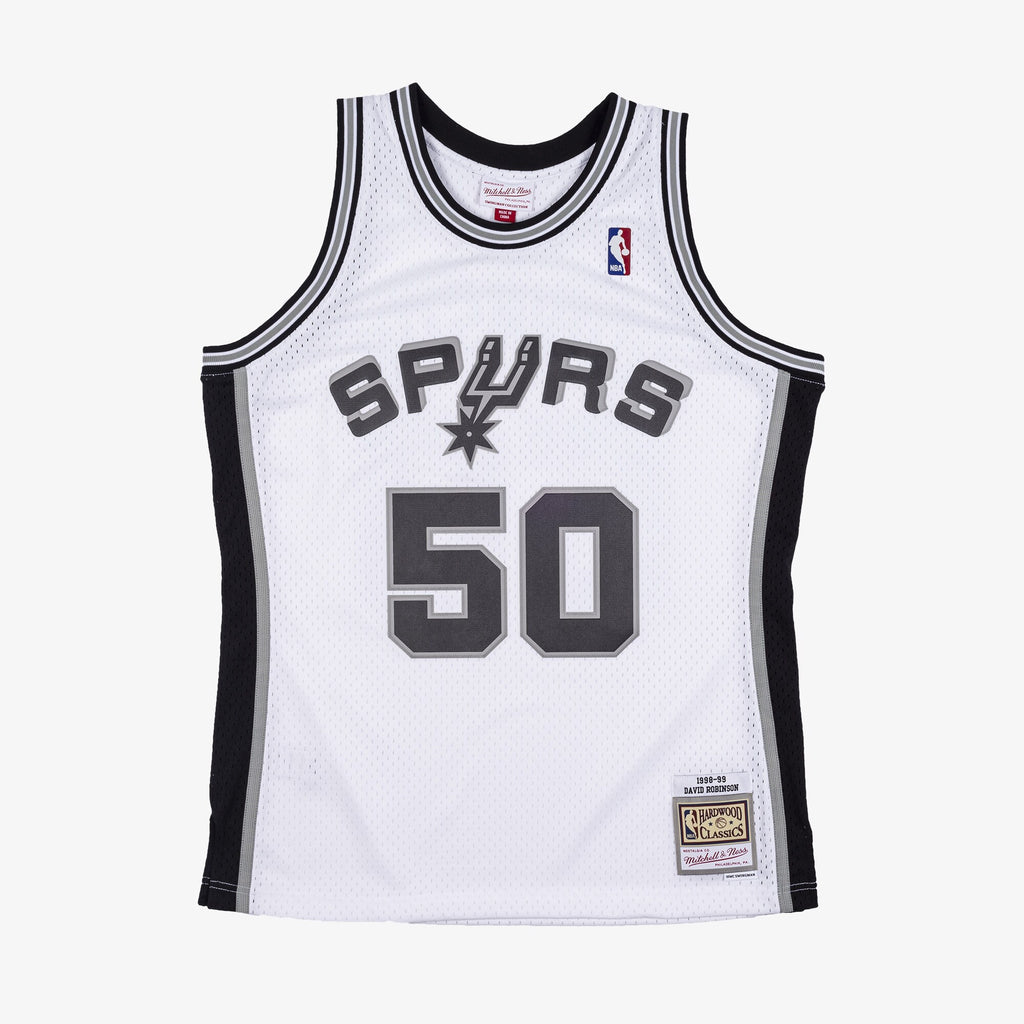 San Antonio Spurs David Robinson 1998 Swingman Authentic Jersey - White