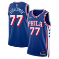 Philadelphia 76ers Icon Edition Swingman Jersey - Royal - VJ Edgecombe - Unisex