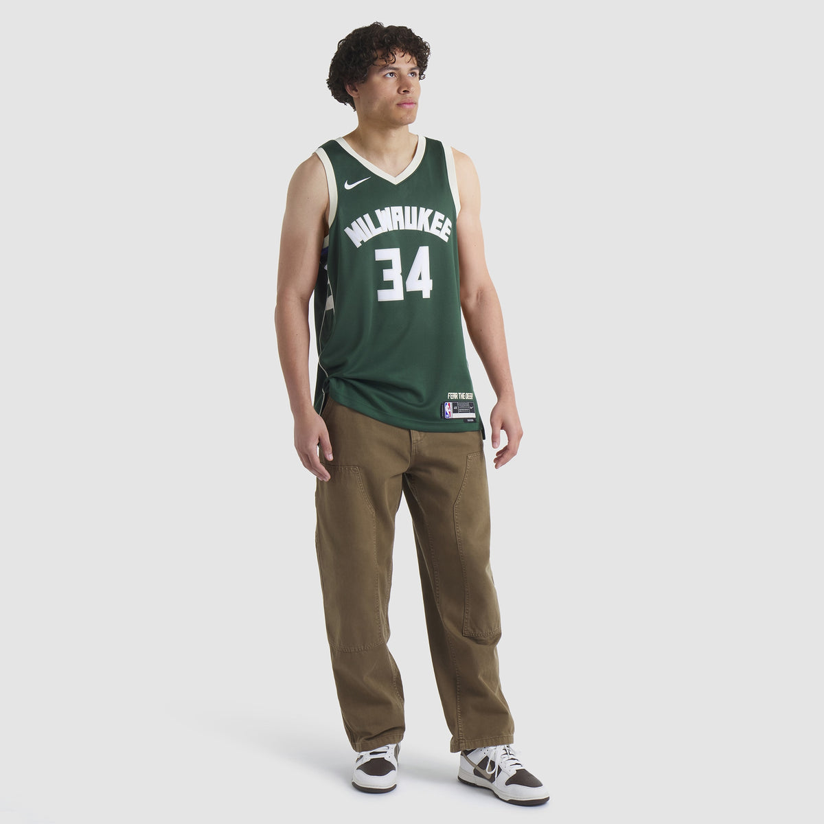 Milwaukee Bucks Giannis Antetokounmpo Dri-Fit Swingman Jersey