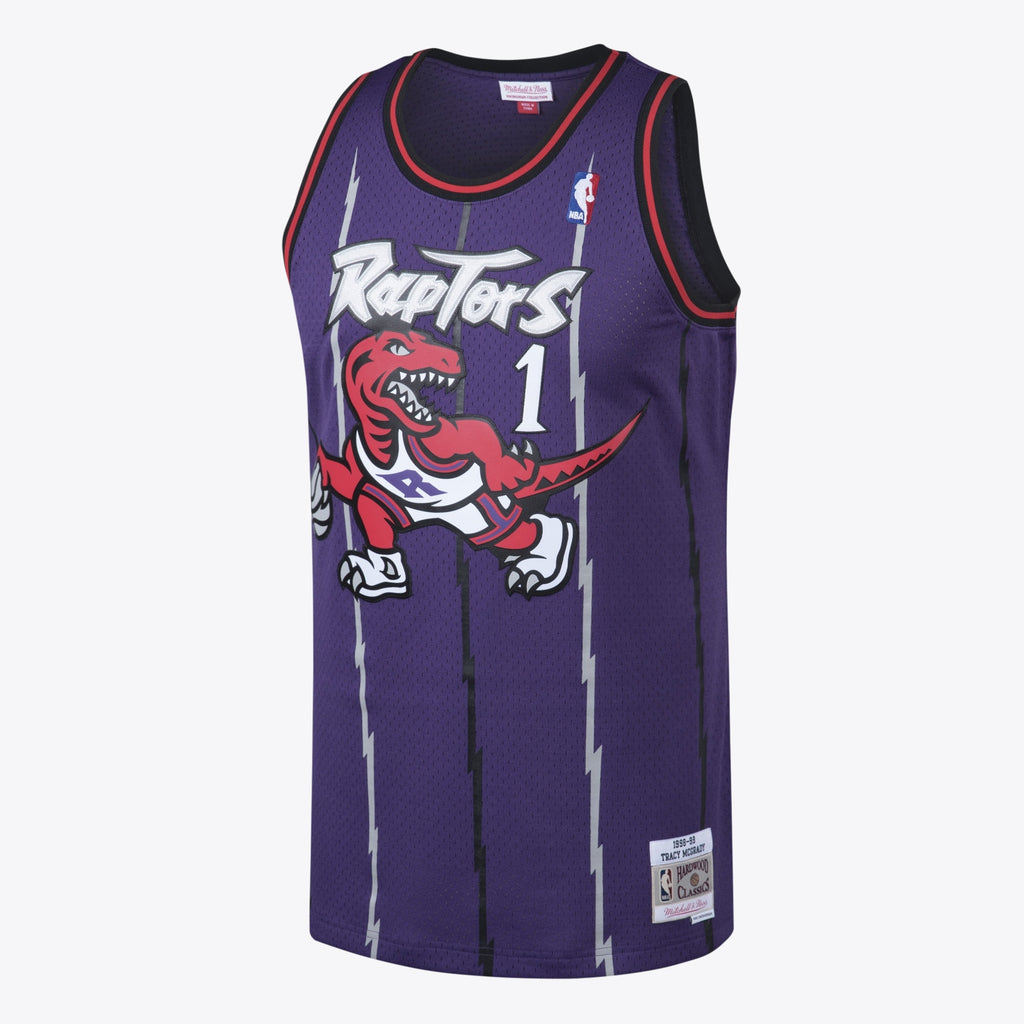 Toronto Raptors Tracy McGrady Hardwood Classics Road Swingman Jersey - Mens