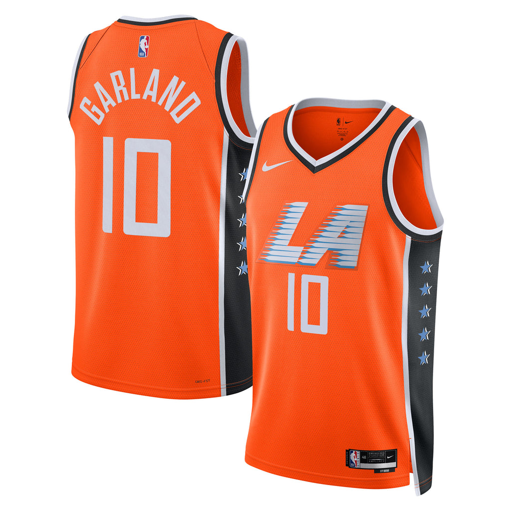 LA Clippers 2025/26 City Edition Swingman Jersey - Orange - Darius Garland - Unisex