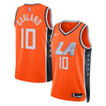 LA Clippers 2025/26 City Edition Swingman Jersey - Orange - Darius Garland - Unisex