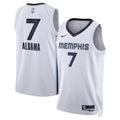 Memphis Grizzlies Association Edition Swingman Jersey - White - Santi Aldama - Unisex
