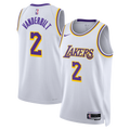 Los Angeles Lakers Association Edition Swingman Jersey - White - Jarred Vanderbilt - Unisex