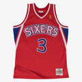 Philadelphia 76ers Swingman Jersey Road Allen Iverson 1996-97