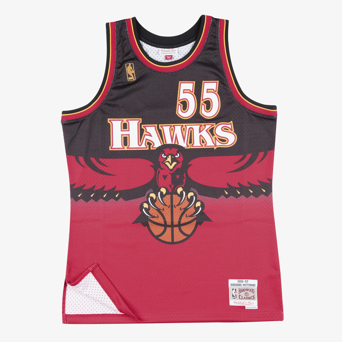 Atlanta Hawks Swingman Jersey Dikembe Mutombo 1996-97