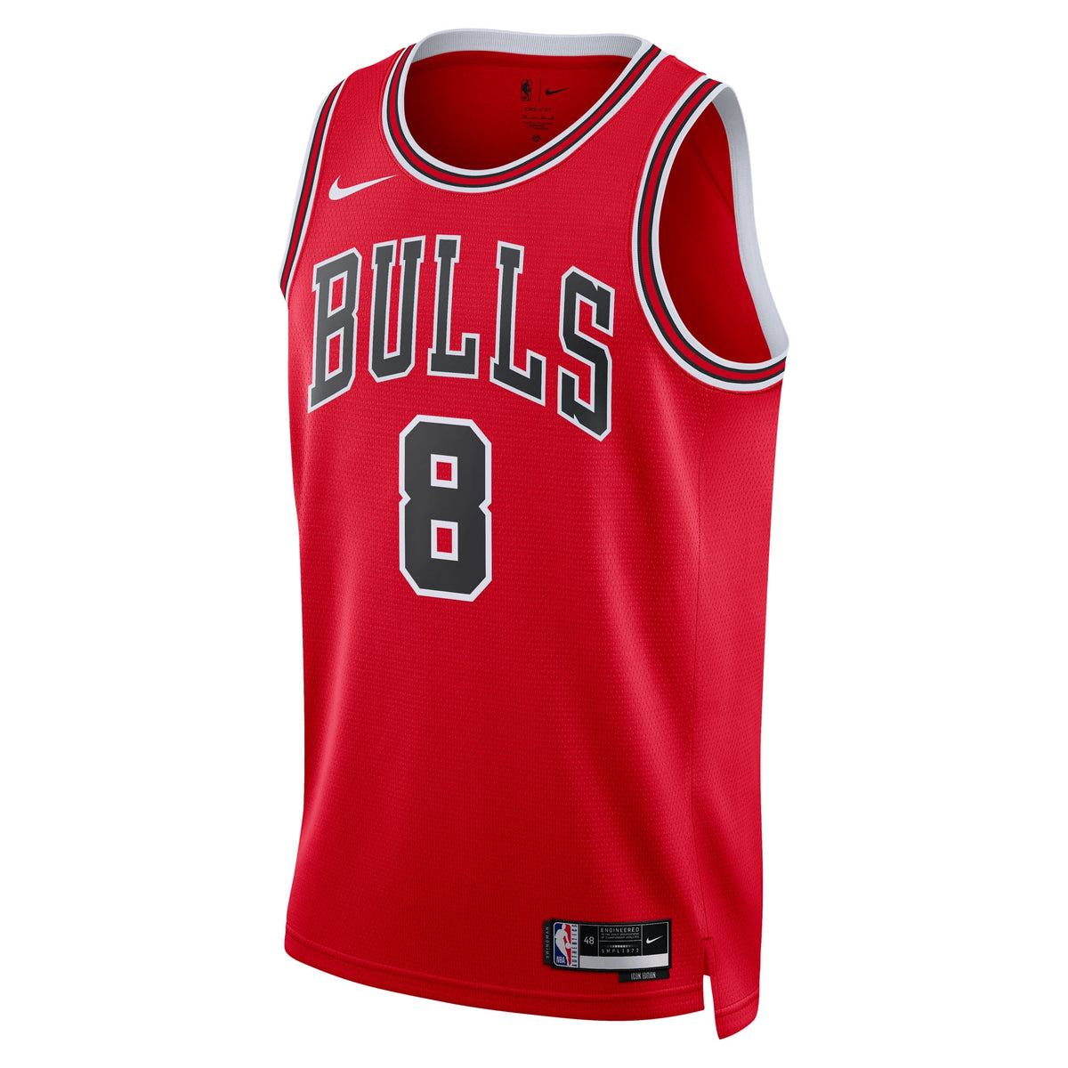 Chicago Bulls Icon Edition Swingman Jersey - Red - Yuki Kawamura - Unisex