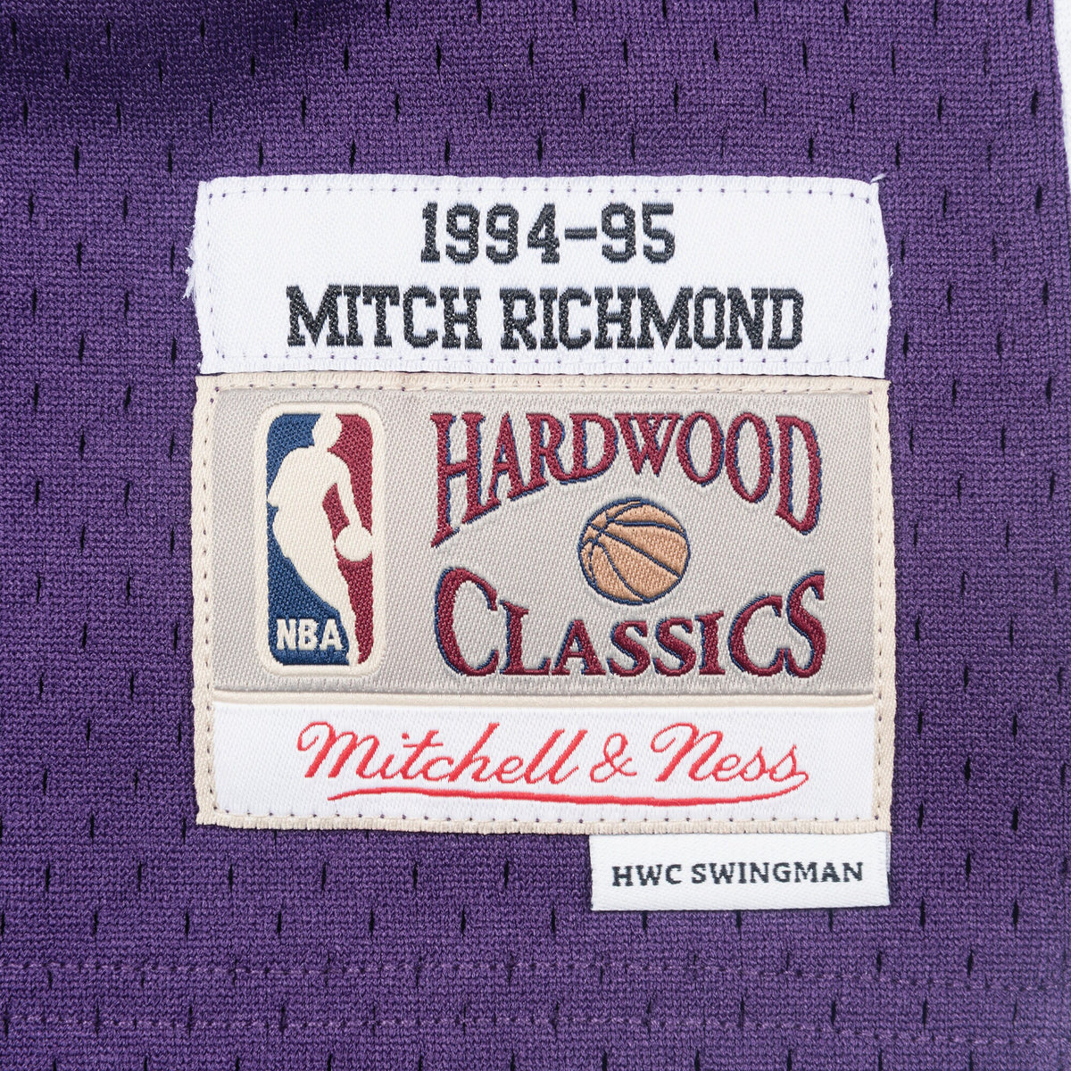 Sacramento Kings Swingman Jersey Mitch Richmond 1994-95
