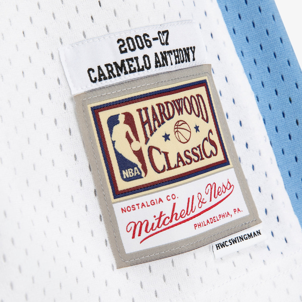 Denver Nuggets Carmelo Anthony 2006 Swingman Authentic Jersey - White
