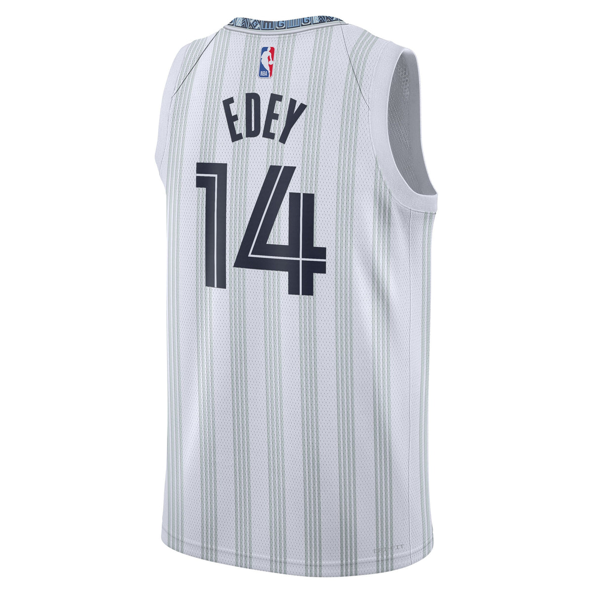 Memphis Grizzlies 2025/26 City Edition Swingman Jersey - Gray - Zach Edey - Unisex
