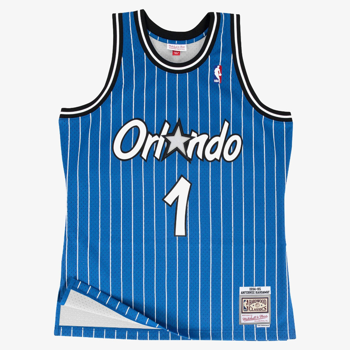 Orlando Magic Swingman Jersey Road Anfernee Hardaway 1994-95