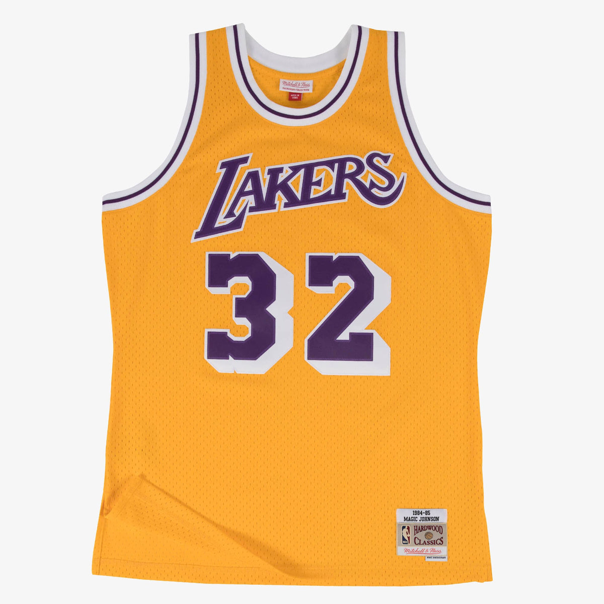 Los Angeles Lakers Swingman Jersey Magic Johnson 1984