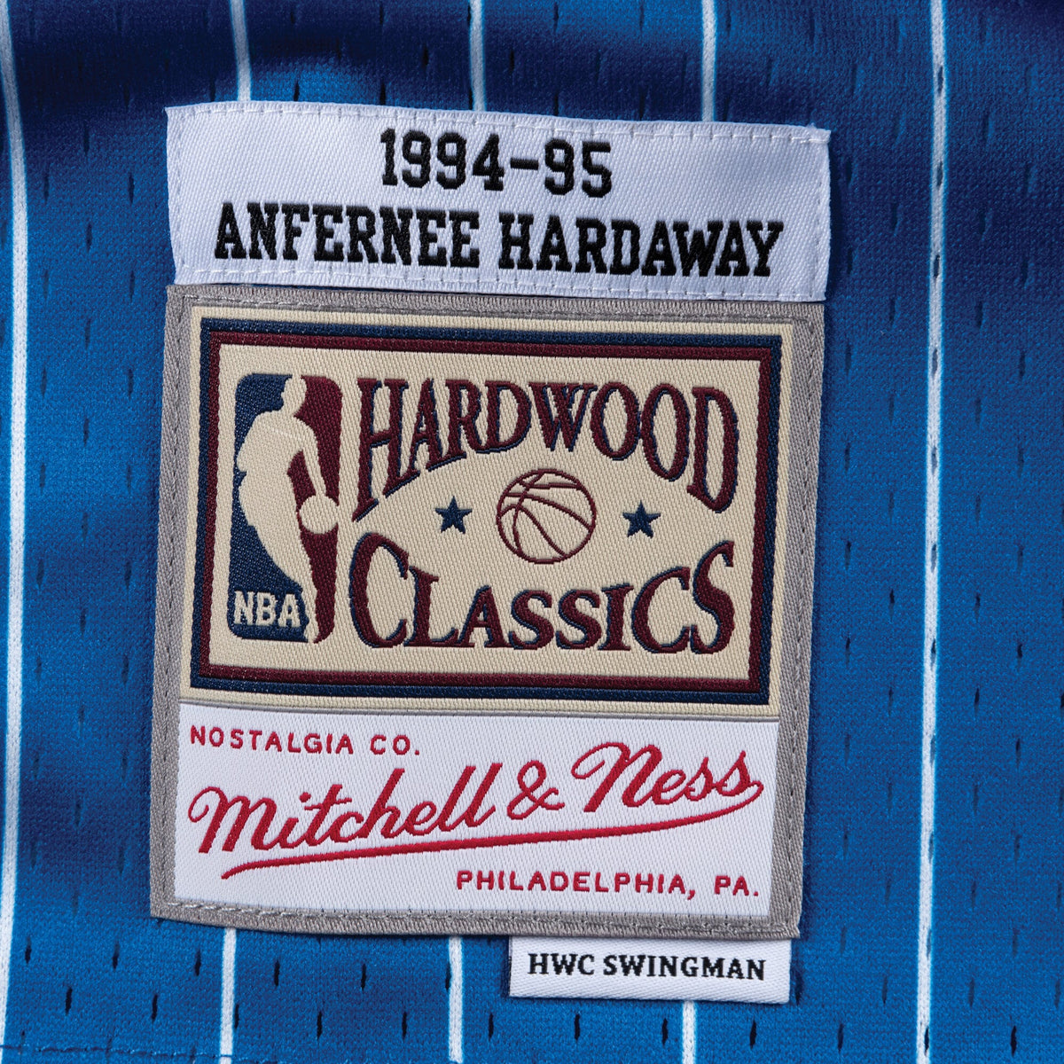 Orlando Magic Swingman Jersey Road Anfernee Hardaway 1994-95