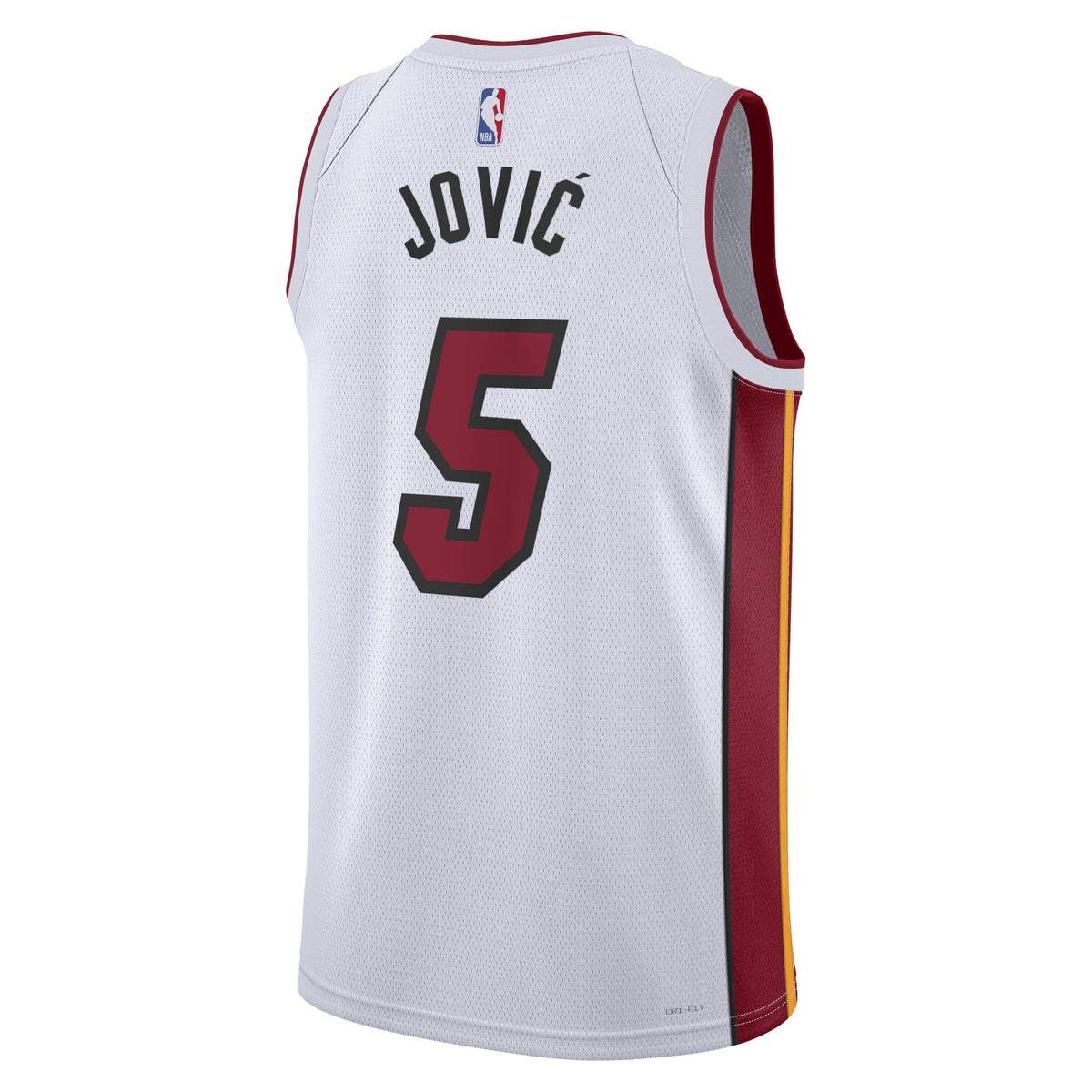 Miami Heat Association Edition Swingman Jersey - White - Nikola Jović - Unisex