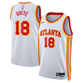 Atlanta Hawks Association Edition Swingman Jersey - White - Mouhamed Gueye - Unisex