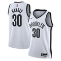 Brooklyn Nets Association Edition Swingman Jersey - White - Julius Randle - Unisex