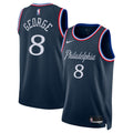 Philadelphia 76ers 2025/26 City Edition Swingman Jersey - Navy - Paul George - Unisex