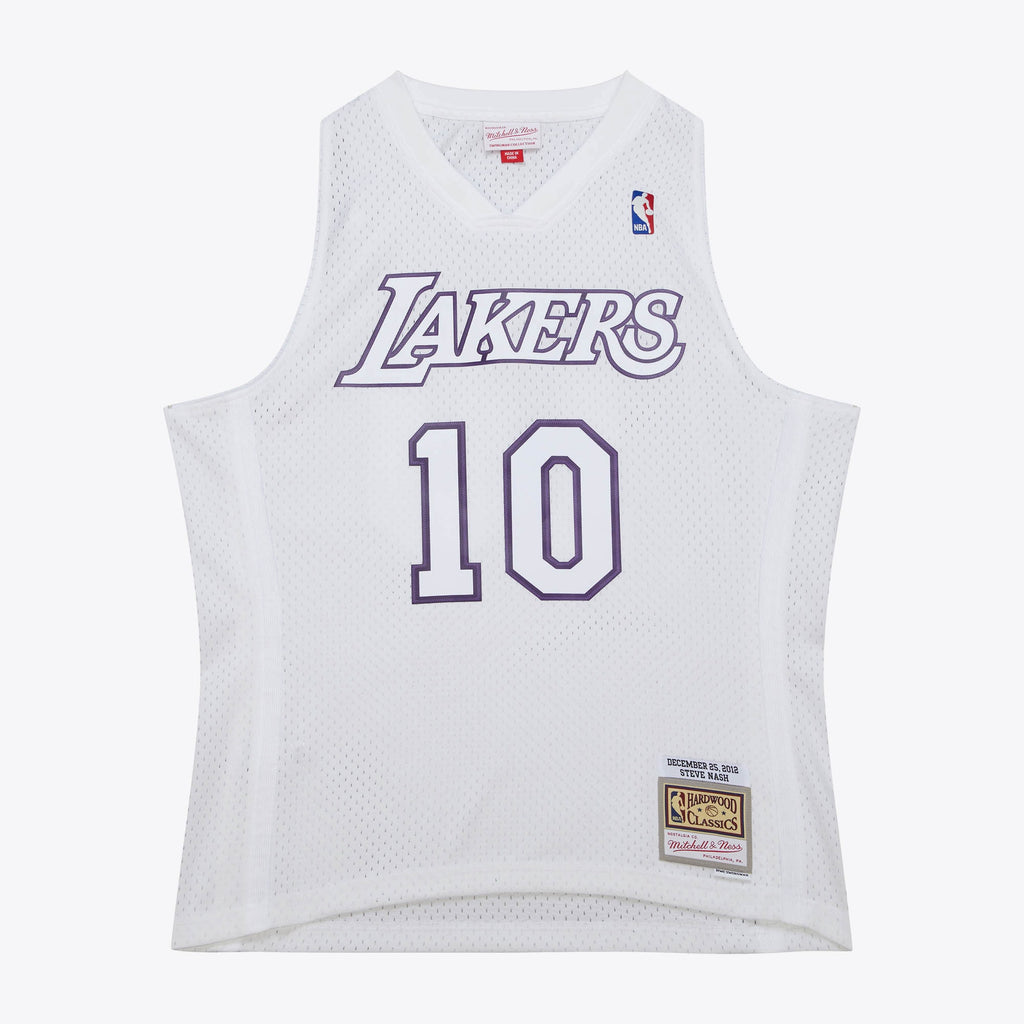 Los Angeles Lakers Steve Nash 2012 Day Authentic Jersey - White