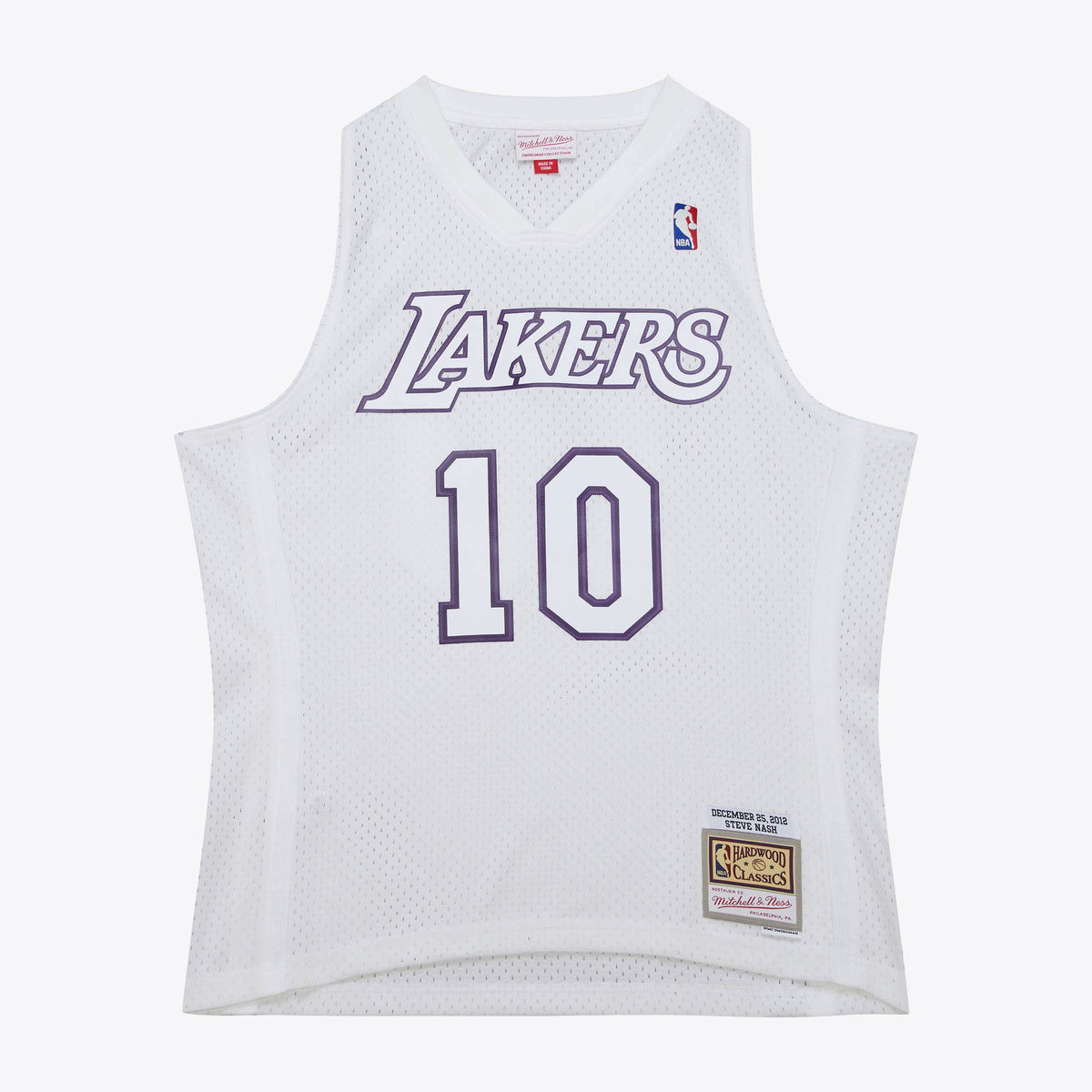 Los Angeles Lakers Steve Nash 2012 Day Authentic Jersey - White