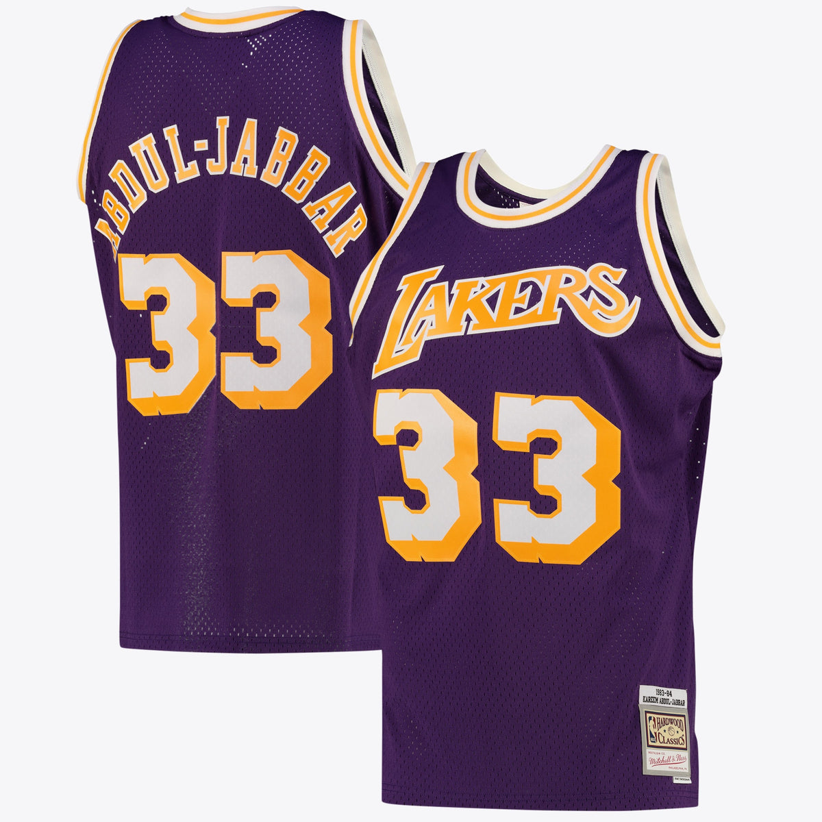 Los Angeles Lakers Kareem Abdul-Jabbar Alternate Swingman Jersey - Purple - Mens