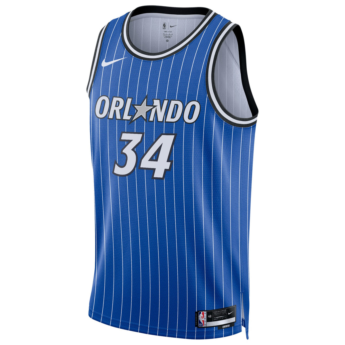 Orlando Magic Replica Icon Edition Swingman Jersey - Blue - Wendell Carter Jr. - Unisex