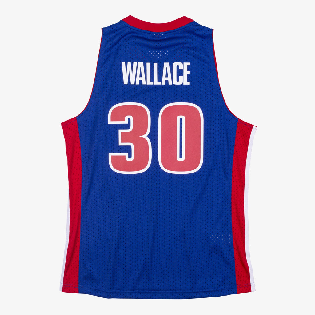 Detroit Pistons Rasheed Wallace 2003 Swingman Authentic Jersey - Royal Blue