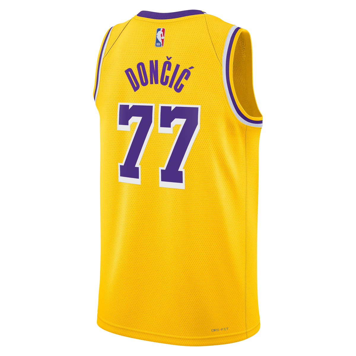 Los Angeles Lakers Icon Edition Swingman Jersey - Gold - Luka Dončić - Unisex