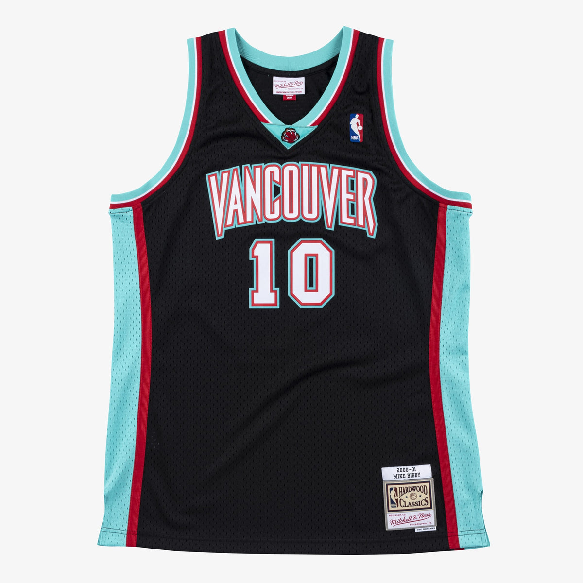 Vancouver Grizzlies Mike Bibby 2000 Swingman Authentic Jersey - Black