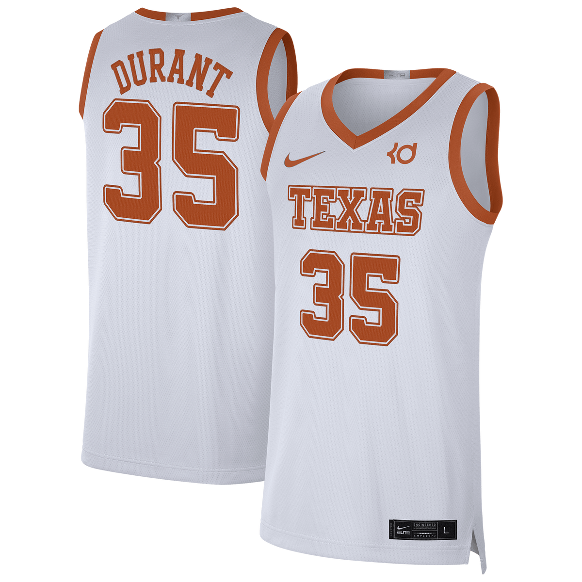 NCAA Texas Longhorns College Basketball Jersey - Kevin Durant - Mens