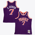 Phoenix Suns Kevin Johnson 1989 Dark Authentic Jersey - Purple