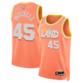 Cleveland Cavaliers 2025/26 City Edition Swingman Jersey - Orange - Donovan Mitchell - Unisex
