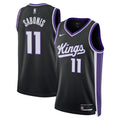 Sacramento Kings Icon Edition Swingman Jersey - Black - Domantas Sabonis - Unisex
