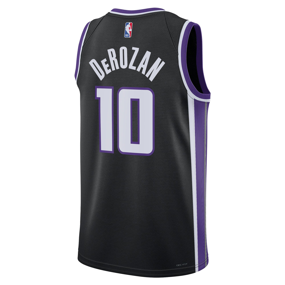 Sacramento Kings Icon Edition Swingman Jersey - Black - DeMar DeRozan - Unisex