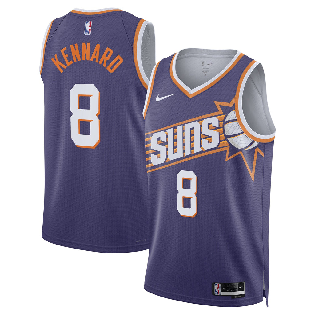 Phoenix Suns Icon Edition Swingman Jersey - Purple - Luke Kennard - Unisex