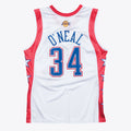NBA 2004 West Shaquille ONeal Authentic All-Star Jersey - White - Mens
