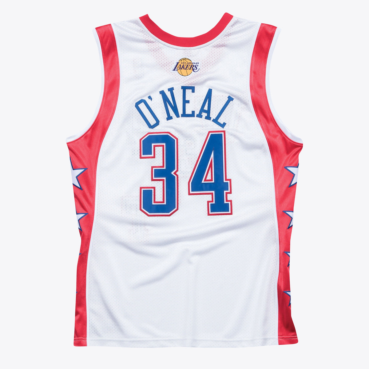 NBA 2004 West Shaquille ONeal Authentic All-Star Jersey - White - Mens