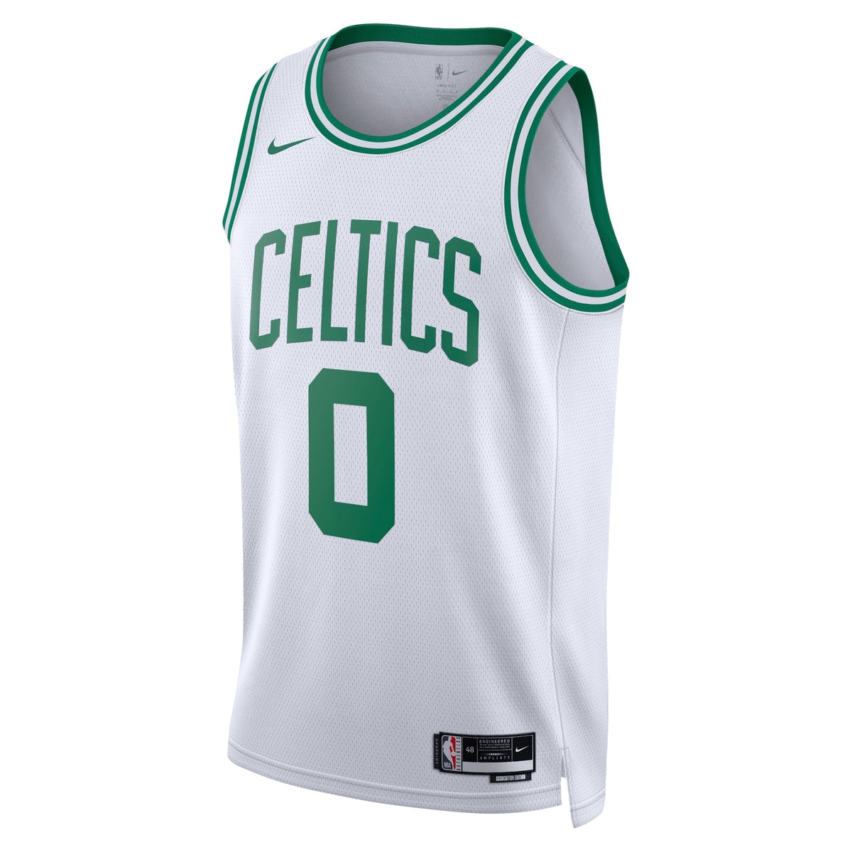 Boston Celtics Association Edition Swingman Jersey - White - Jayson Tatum - Unisex