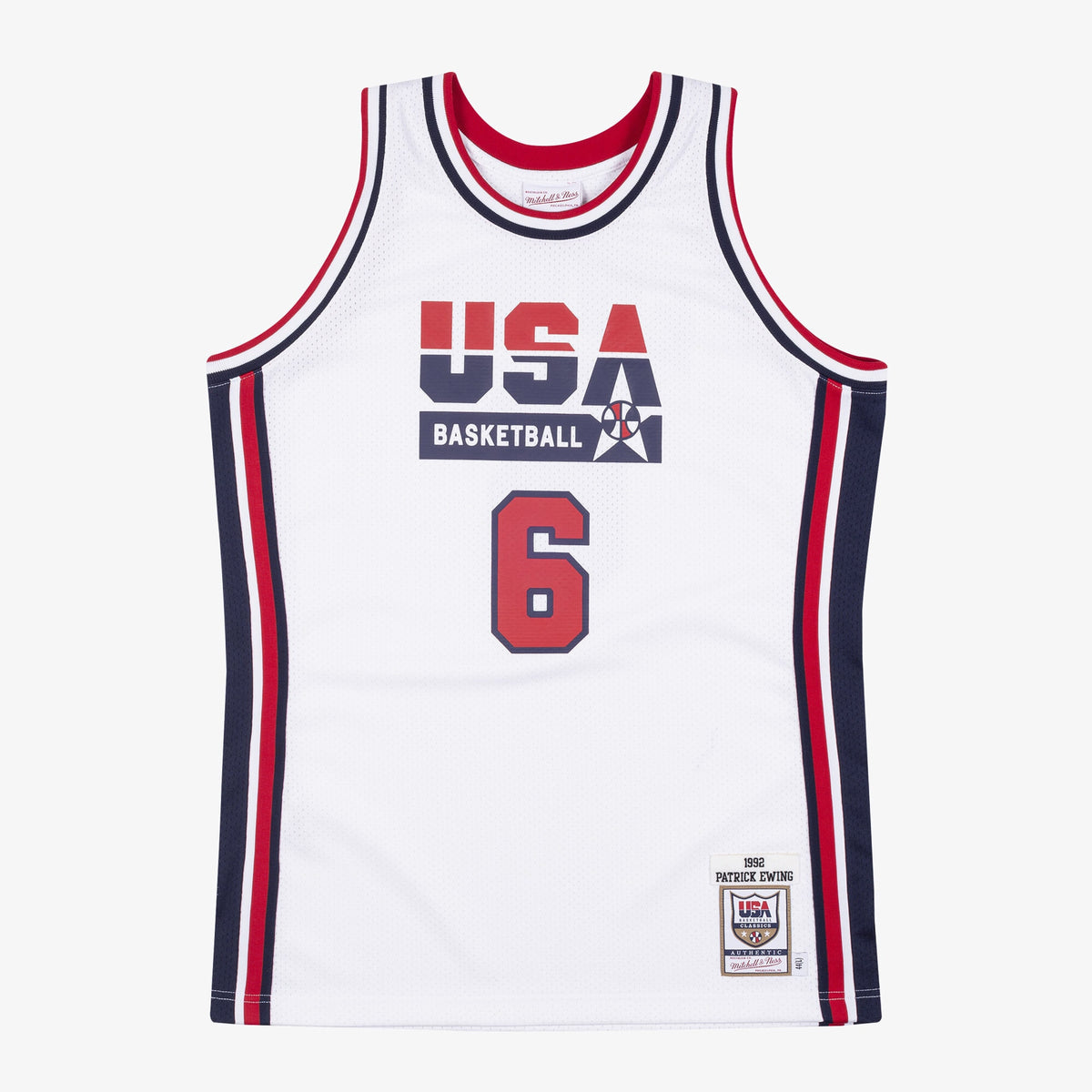 USA Basketball Authentic Jersey Patrick Ewing 1992