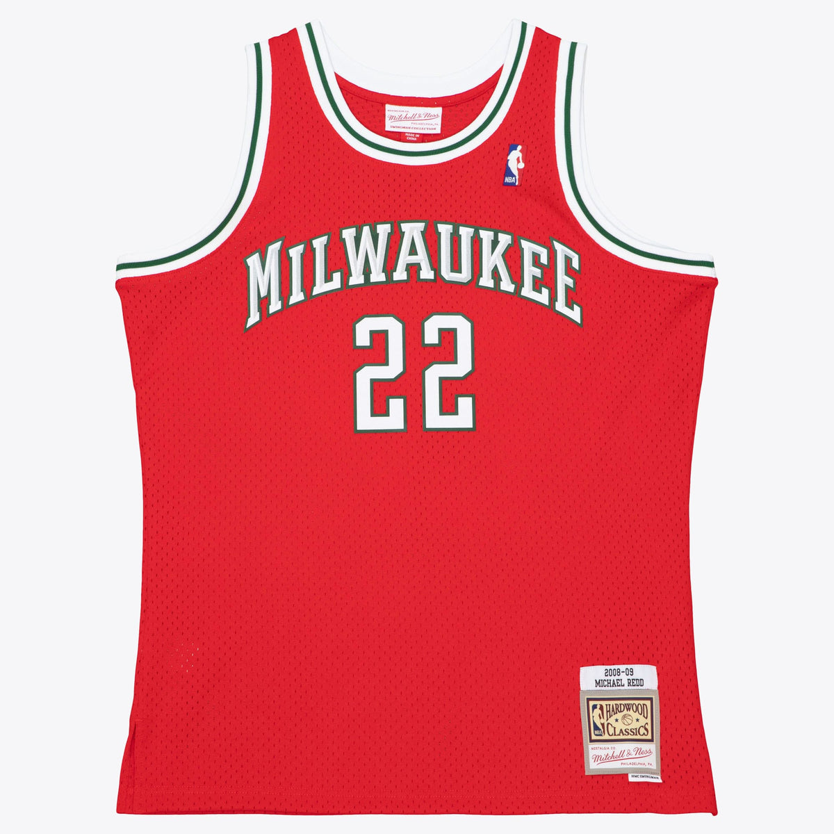 Milwaukee Bucks Swingman Jersey Michael Redd 2008-09