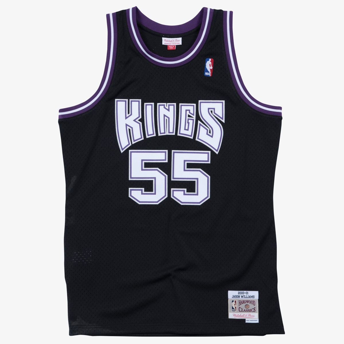 Sacramento Kings Swingman Jersey Road Jason Williams 2000-01