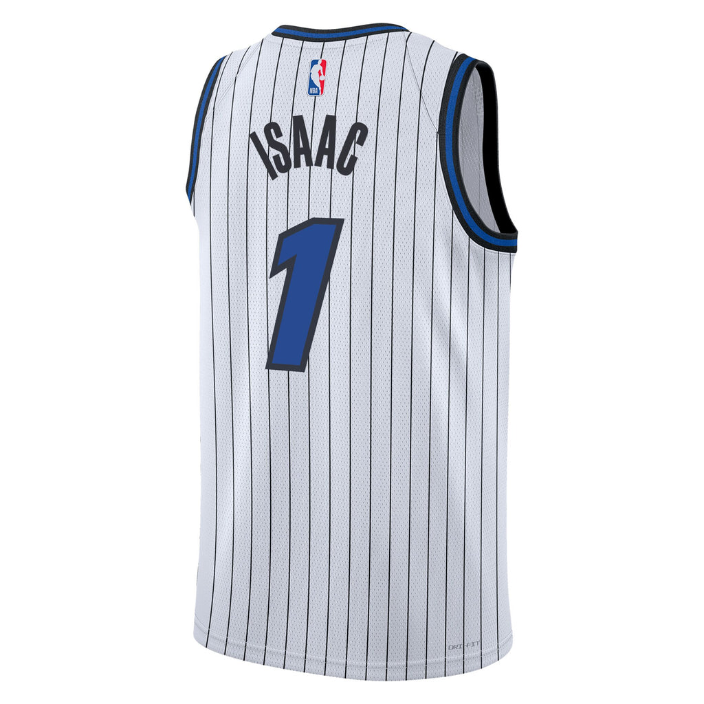 Orlando Magic Replica Association Edition Swingman Jersey - White - Jonathan Isaac - Unisex