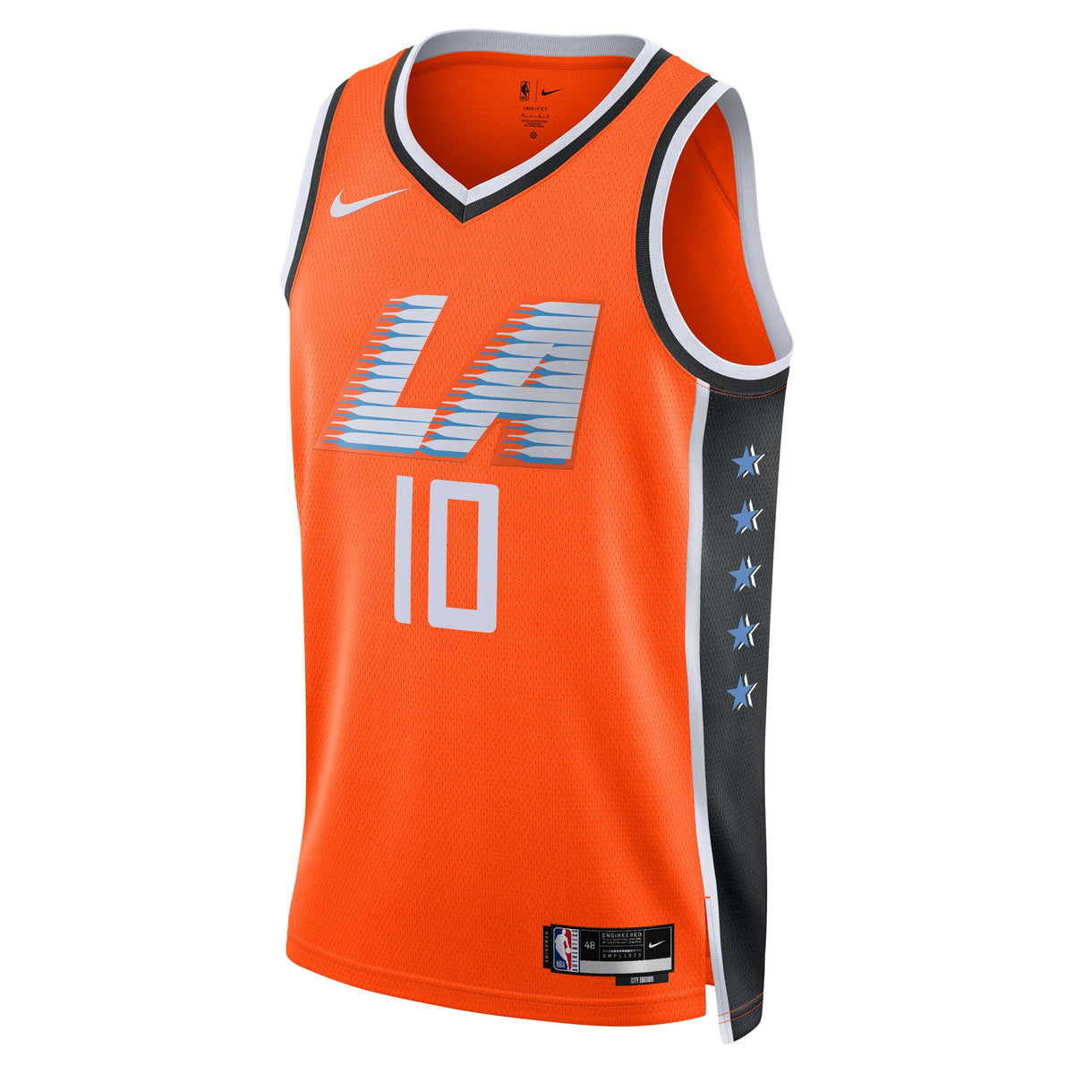 LA Clippers 2025/26 City Edition Swingman Jersey - Orange - Darius Garland - Unisex