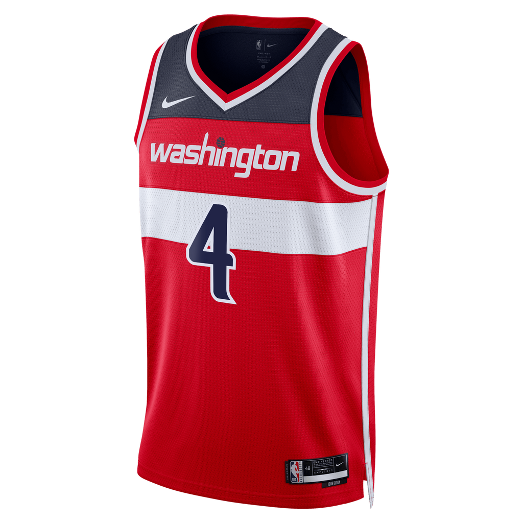 Washington Wizards Icon Swingman Jersey - Red - AJ Dybantsa - Unisex
